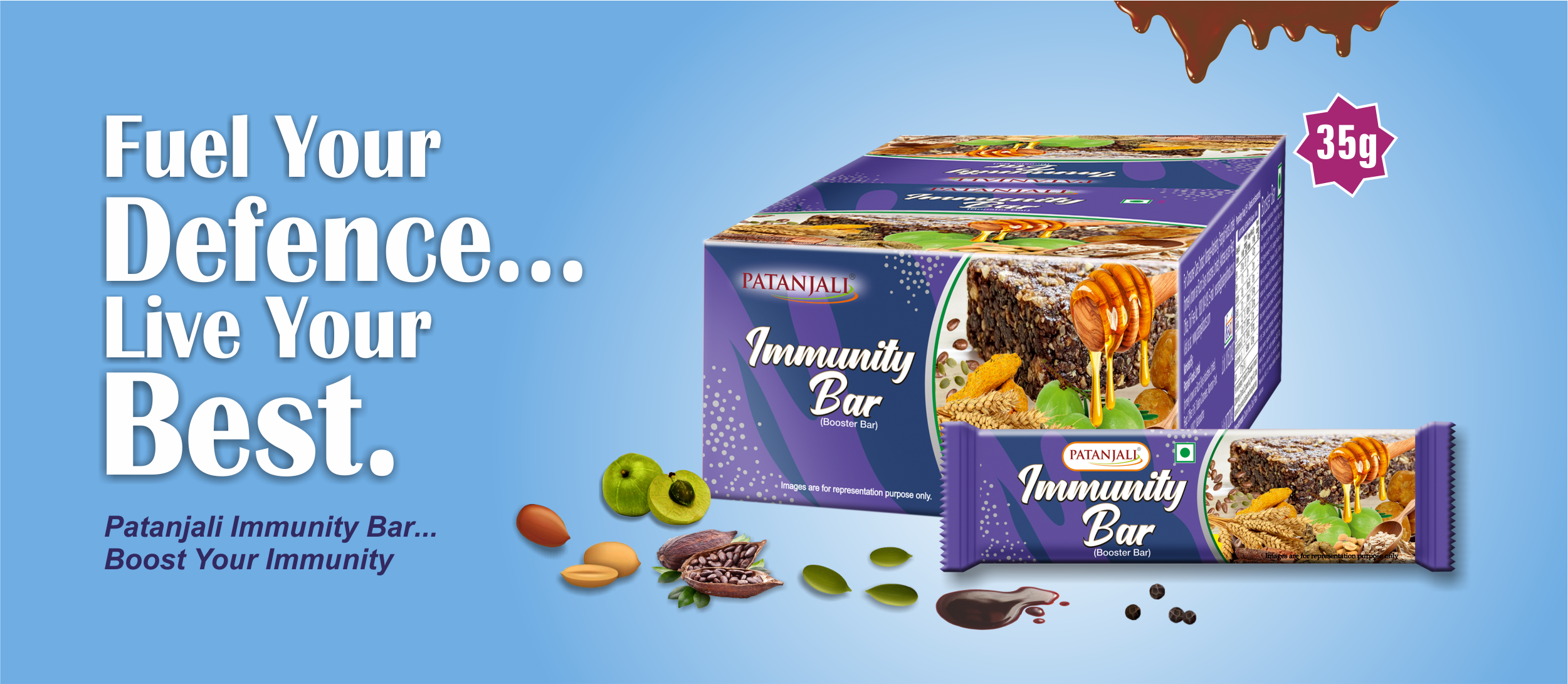 Patanjali Immunity Bar — Fuel your defence, live your best